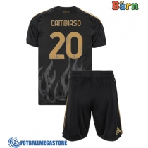 Fotballdrakt Barn Juventus Andrea Cambiaso #20 Tredjedraktsett 2026-27 Kortermet (+ Korte bukser)